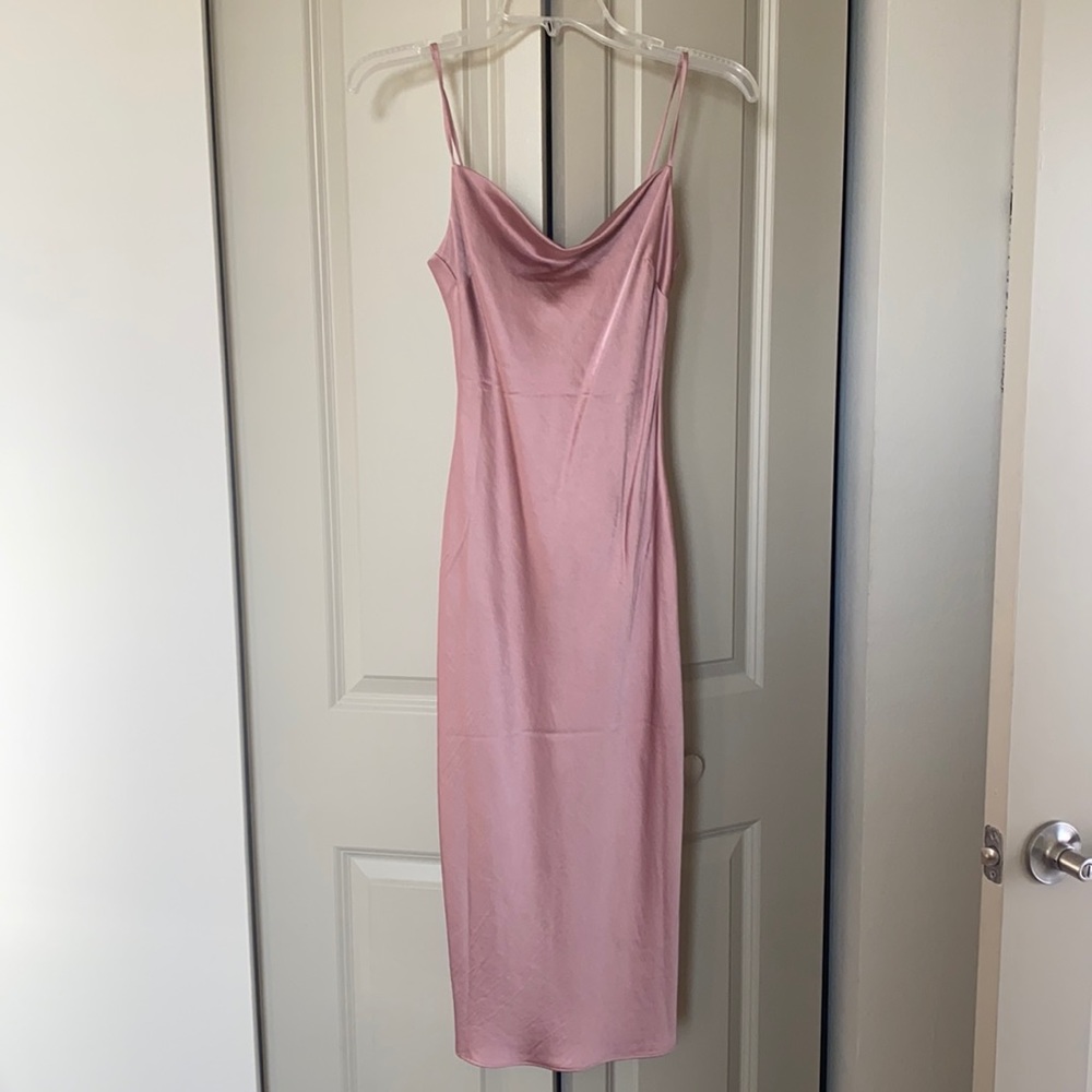 Silk Pink Express Dress XXS